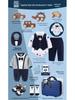 Royal Blue Baby Boy Gentleman Suit Gift Set for Autumn/Winter - Perfect for First Birthday, Full Moon, or Hundred Days Celebration