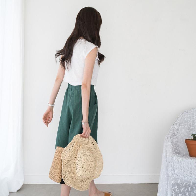 Women's Elastic Waist Shorts Solid Color Shorts With Pockets Loose Shorts Sweat Shorts Casual Summer Athletic Shorts Comfy Shorts