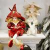 1 PCS Christmas Elf Doll Christmas Desk Decor Sitting Doll Ornaments Cute Elves Toy New Year Gift Navidad Natal Home Decoration