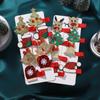 8pcs Christmas Hair Clip Set Girls Kids Christmas Decor Supplies New Year Party Decorations Baby Hair Accessories  Gift