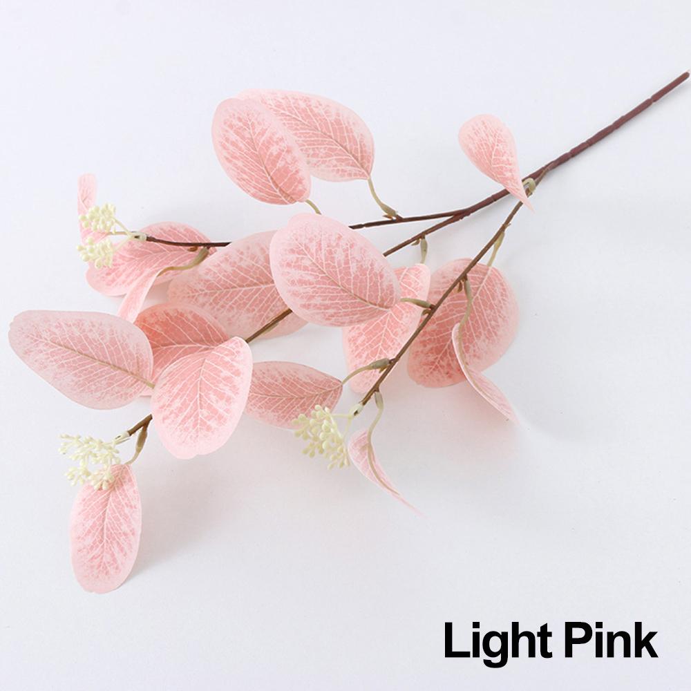 Prop Bridal Bouquet Leaves With Fruits Simulation Plants Branches Artificial Eucalyptus Stems