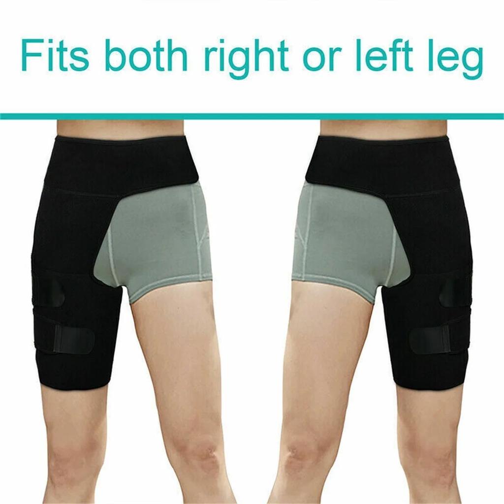 Tcare Sciatica Nerve Pain Relief Thigh Compression Brace for Hip Joints Arthritis Groin Wrap Brace Protector Belt Legwarmers New