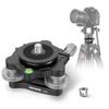 NEEWER Tripod Leveling Base for Tripod Metal Angle 3 Axis Wheels with Bowl Screw and Camera Level Leveler for Compatible with General Purpose DSLR