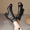 Fashion New Sexy High Heels Boots Hollow-net Sandals Summer Fashion Trend Comfortable Open-toe Boots Stiletto Jazz Women Shoes