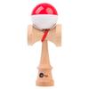 KENDAMA USA Kaizen Kendama Jet Shape Half Split Improved Kendama Half Split JET Shape and (Red White)