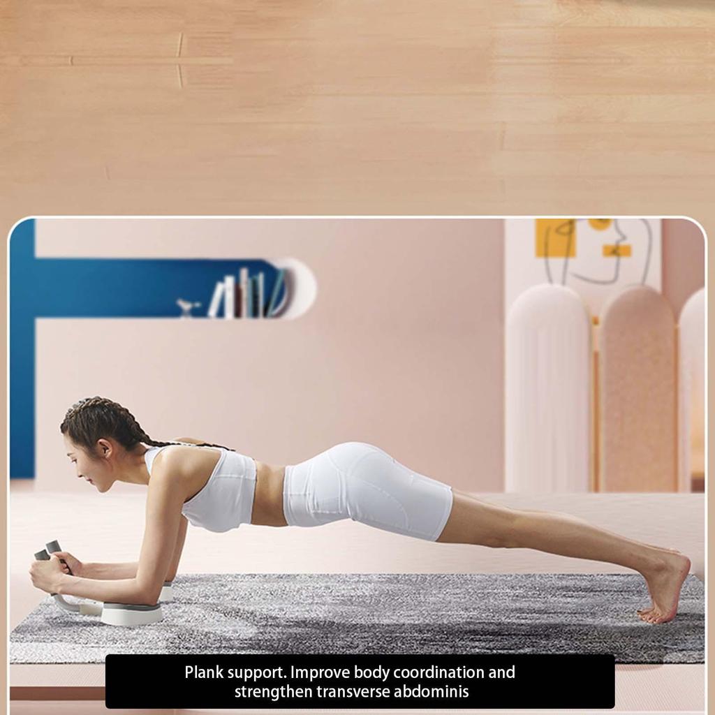 Fitness Plank Support Trainer Multi-Function Flat Support Exercise With Timer Push-up Bar Aids Portable Abdominal Core Exerciser