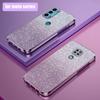 Luxury Gradient Glitter Plating Case For Motorola Moto Edge 20 30 G9 G8 Power Play Plus Women Silicone Back Cover G9play Edge20