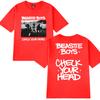 Hip Hop Groups Beastie Boys Check Your Head Album Print T Shirt Unisex Vintage Summer Short Sleeve T-shirts Men Women Cotton Top