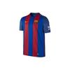 FC Barcelona Home Stadium Jersey 2016/2017 Striped Breathable Short Sleeve Men Tops Red Blue 776850-481