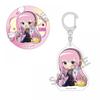 Vocaloid Hatsune Miku  Can Badge   Acrylic Keychain Set Megurine Luka Enjoy Osaka 2024