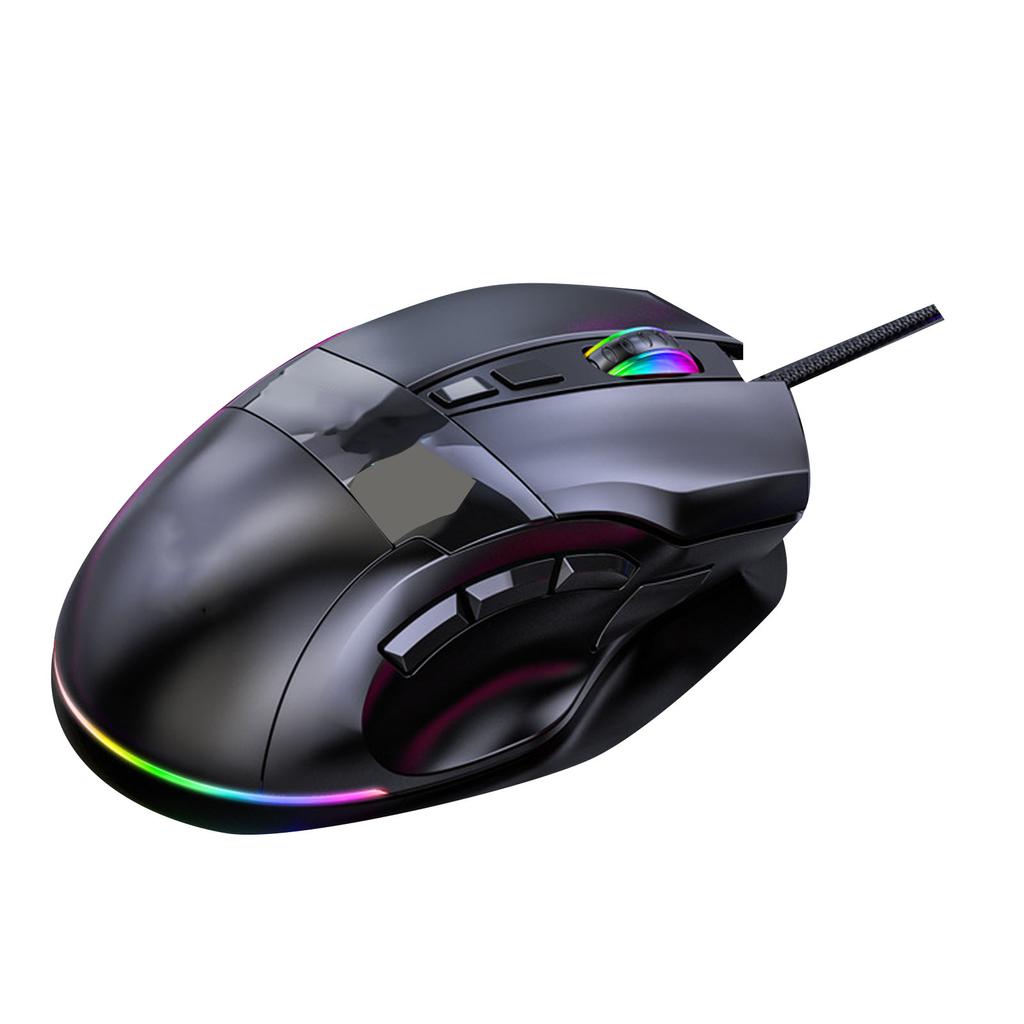Gaming Mouse 12000 DPI Programmable Buttons RGB Backlit Wired Gaming Mouse for Computer Laptop