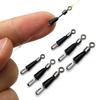 30Pcs Fishing Tackle Connector Feeder Fishing Accessories Swivel Snaps For Carp