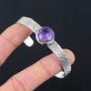 Mothers Day Deal Star Amethyst Gemstone Wife New Bangle Bracelet Sterling Silver