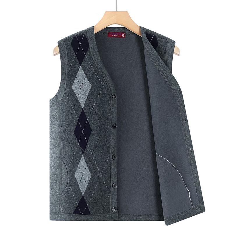 YUZHAOLIN Men's Fleece Lined Thermal Vest