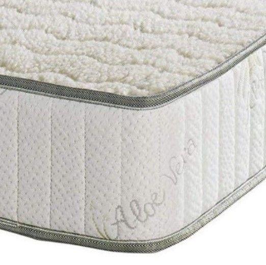 Bedding - Supreme Orthopedic Mattress 90x200 X 22 Cm - Firm - Winter Side 3.5 Cm of Memory Foam 70 Kg-m3 + Merino Wool - Core