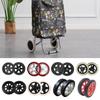 Flexible Shopping Cart Wheels Wear-resistant Wheelchair Caster Travelling Trolley Caster  Portable