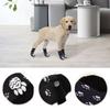 1 Pair Comfortable Indoor Cotton Anti-Slip Dog Socks Knit Pet Paw Protectors Dog Socks