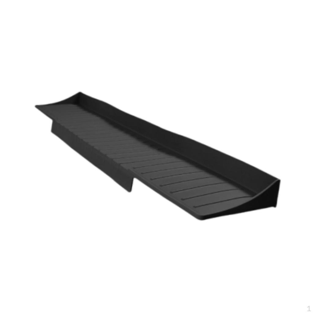 Draining Mat for Kitchen Countertop with Sponge Holder 11.5 X 66 Cm