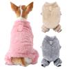 Autumn Winter Dog Clothes For Small Medium Dogs Cats Fleece Warm Pet Jumpsuits With D-ring Chihuahua Yorkshire Puppy Costume