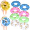 Dolls Accessories Mini Rings Swimming Toy Duck Bathing Float Lifebelt Model Kids Girls Toys