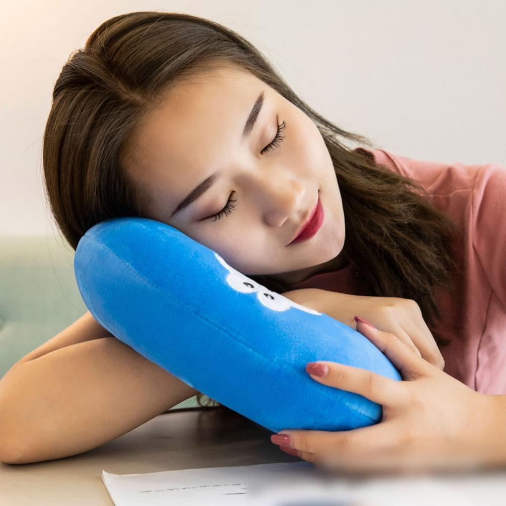 Portable Children Outdoor Travel Pillow Short Plush Flight Neck Pillow U-shaped Pillow