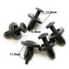 120Pcs Interior Door Trim Styling Retainer Rivet Clips Fender Panel  Bumper Door