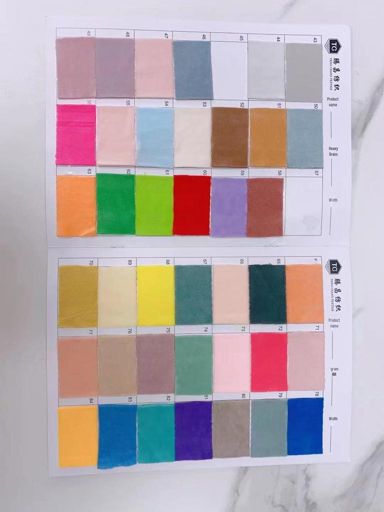 Spot Crystal Super Soft 1mm Plush Fabric for Baby Clothing and Toys