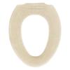OKA Cocoon Toilet Seat Cover Type O Type Beige Type Washable Knit Warm Cushion (O Soft)