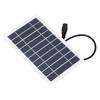 2W 5V Small Solar Panel Monocrystalline DC5521 Output Waterproof Dustproof Protable Mini Solar