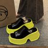 Trend 2024 Summer Platform Women Slippers Fashion Elegant Open Toe Increase Shoes Ladies Outdoor Dress Thick High Heel Sandalias
