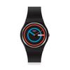 [Swatch] Wristwatch CIRCLING BLACK THE JANUARY COLLECTION SO28B706 Black
