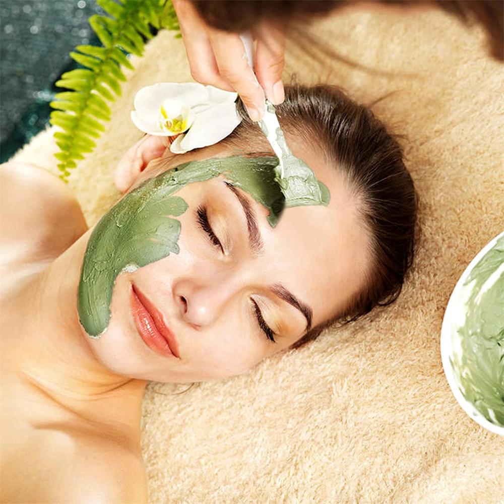 50 Pcs Plastic Spatula Set, 4 Colors 8.2x1.5cm Cosmetic Mixing Paddles for Creams Face Mask Makeup