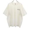 90s Old Short Sleeve T-shirt XL White Single Stitch Men's Used