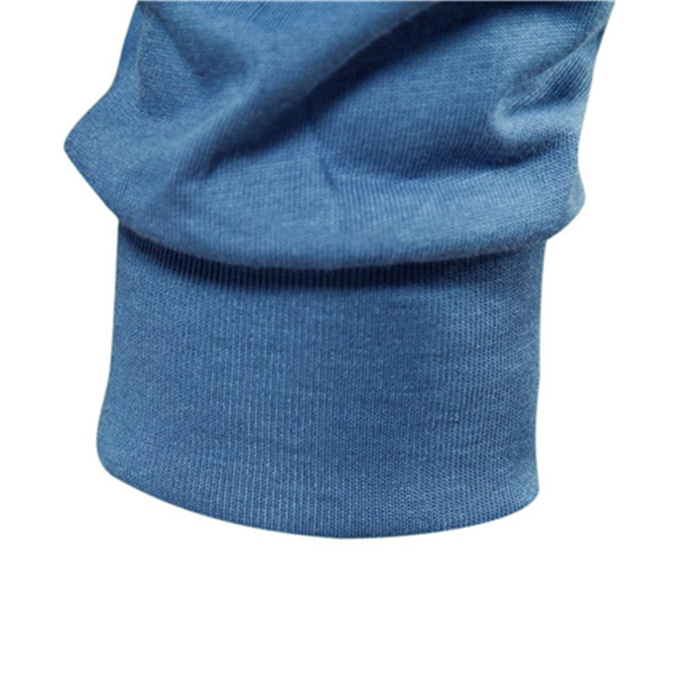 TrendHub Solid Color Cotton T Shirt Men Casual O-neck Long Sleeved Mens Tshirts Spring Autumn High Quality Basic T-shirt Male