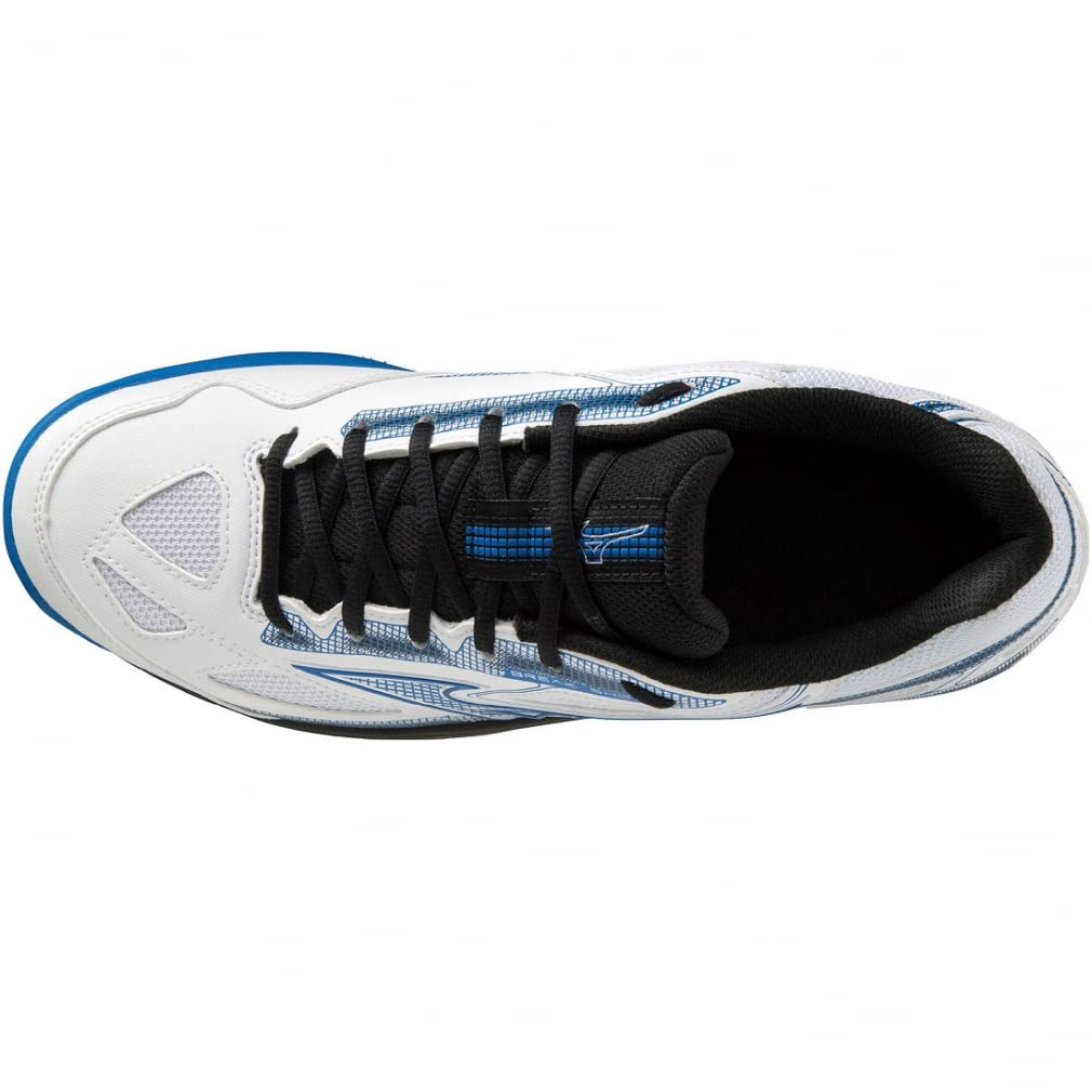 Tennis Shoes Break Shot 4 OC Cm 2E [Mizuno] White/Blue/Black 23.5