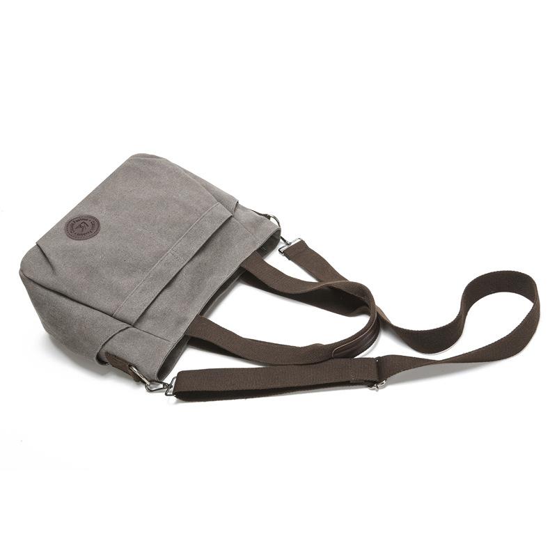 Large Capacity Canvas Bag Simple Shoulder Bag Women's Student Shoulder Bag Women's Simple Cloth Bag