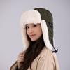 Winter New Thick Plush Hat, Warm and Windproof Hat, Outdoor Cold Resistant Cotton Lei Feng Hat