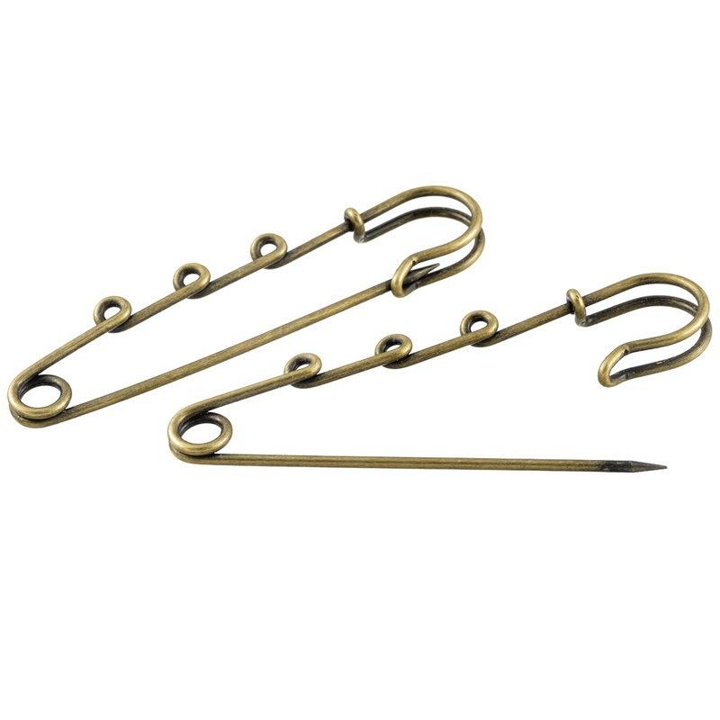 5PCs Multicolor 3 Holes Brooch for Jewelry Making DIY Accessories Handmade Pins & Brooches for Women