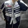 Motorcycle Jacket Long Sleeve Bombers Spring Autumn Hip Hop High Varsity