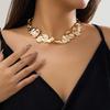 Jewelry Choker Liquid Lava Texture Collar Women Irregular Geometric Twist Design Sense Necklace