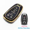 Car Key Case Cover For Chevrolet Chevy Cruze Traverse Spark Equinox Sonic Volt Bolt Malibu Camaro 2/3/4/5 Buttons Auto Shell Fob