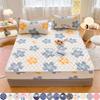 Class A Antibacterial Cotton Clip 3pcs Bed Protective Cover Fully Wrapped Thick Breathable Bed Sheet Simmons