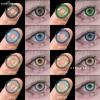 New Color Contact Lenses 2PCS Black Eye Natural Makeup Lenses Blue Fashion Color Lenses Green Lenses Color Beauty Lenses