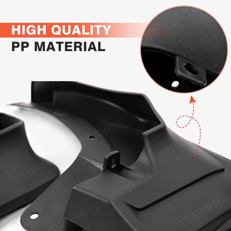 Car Mud Flaps Mudguard Splash Guards Mud Flap for Fender Mudflaps for BMW 5 Series G30 G31 2016 2017 2018