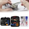 Spring Bar Remover Watch Link Pin Remover Watch Repair Tool Kit Hand Tools Set Horlogemaker 13/16pcs Set Case Opener Watchmaker Tools