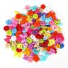 Colorful Plastic Button Set: Heart, Star, Butterfly, Round - DIY Jewelry Craft Accessories