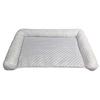 Pet Cooling Mat Dog Ice Silk Cooling Pad Washable Sleeping Mat Summer Dog Bed with Raised Edges for Cats Hot Days Use