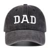 DAD MOM Embroidered Baseball Hat Retro Sports Casual Duck Tongue Hat Sun Hat