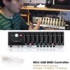 Worlde EasyControl.9 Portable Mini USB 9 Slim-Line Control MIDI Controller