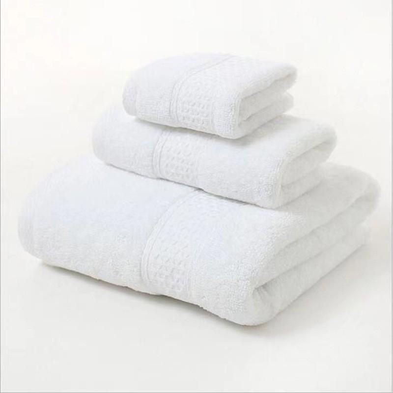 Long-staple Cotton Towel Bath Towel Square Towel Three Pieces Adult Towel Embroidery
